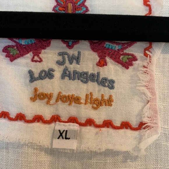 Johnny Was unstructured linen top. Size XL - Picture 8 of 10